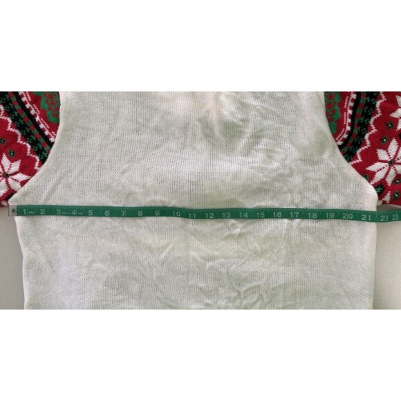 Women’s Ugly Christmas Sweater Santa’s Favorite Reindeer Presents Bows Size 2XL - Picture 7 of 8